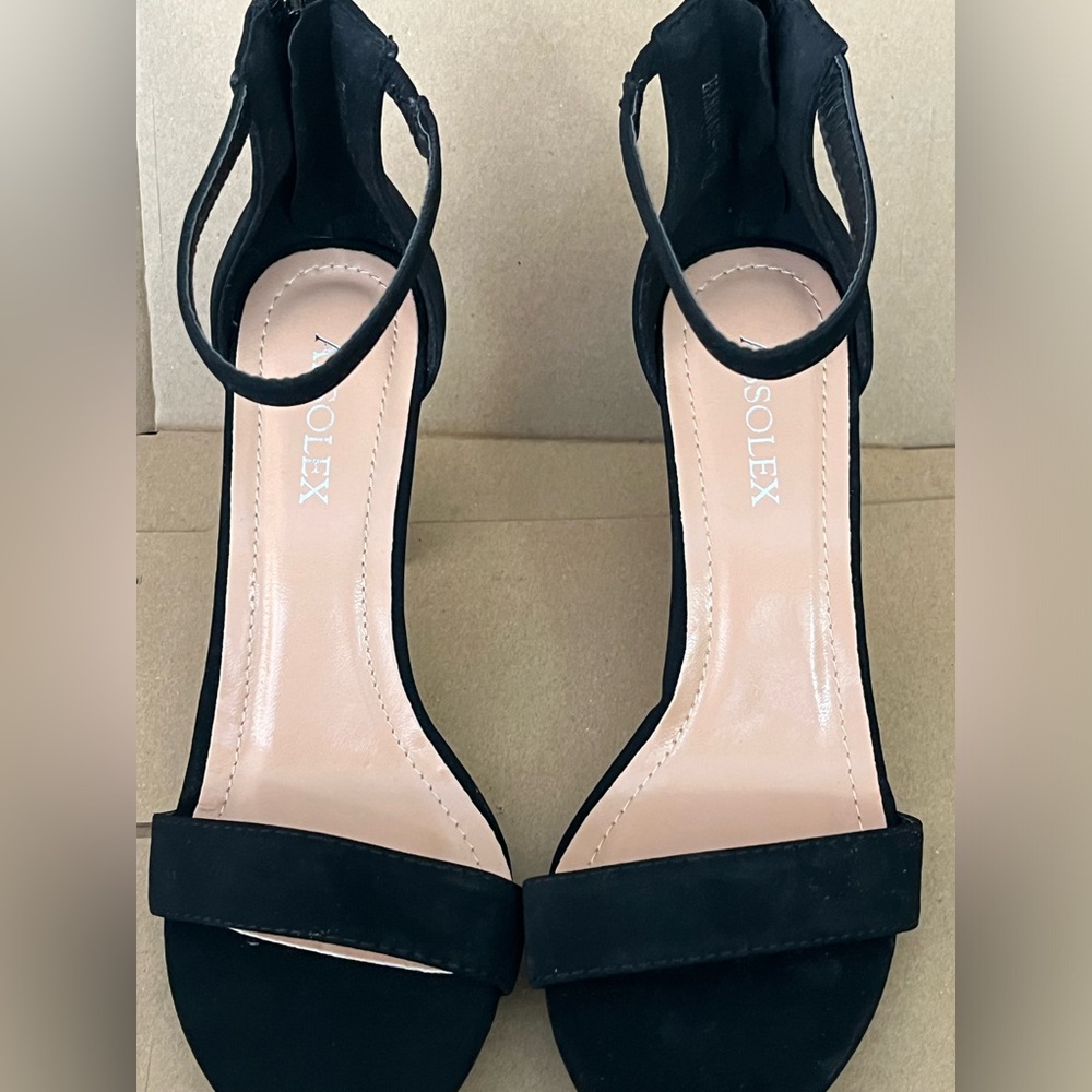 Strappy Healed Sexy Black Sandals